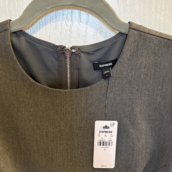Express Gray Dress - Picture 5 of 16
